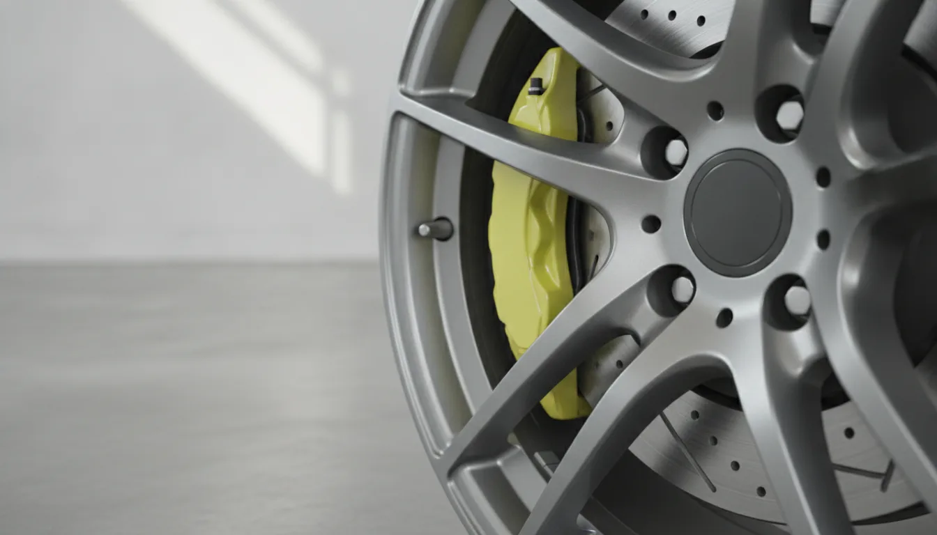 Caliper Painting: Color Pop Behind Wheels