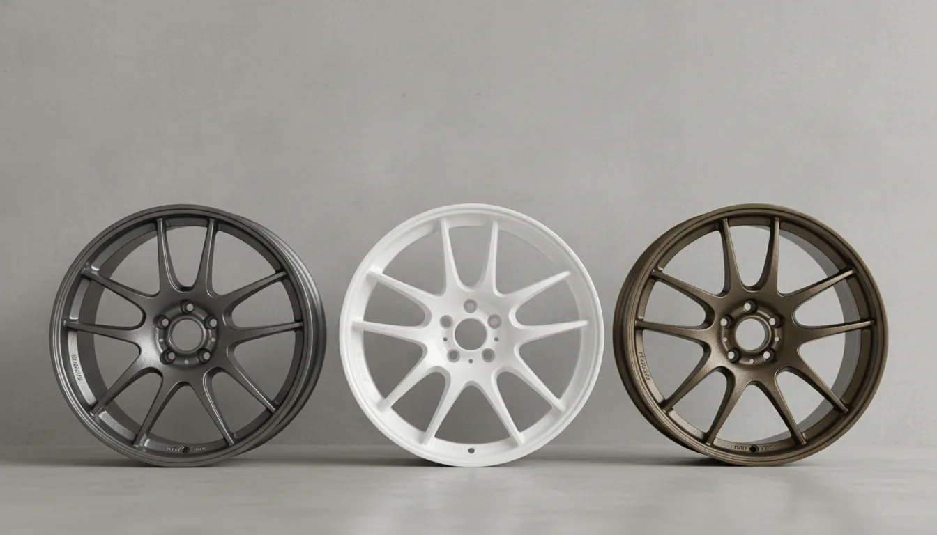 Wheel Color Change: Plasti Dip, Vinyl, Powder Coat
