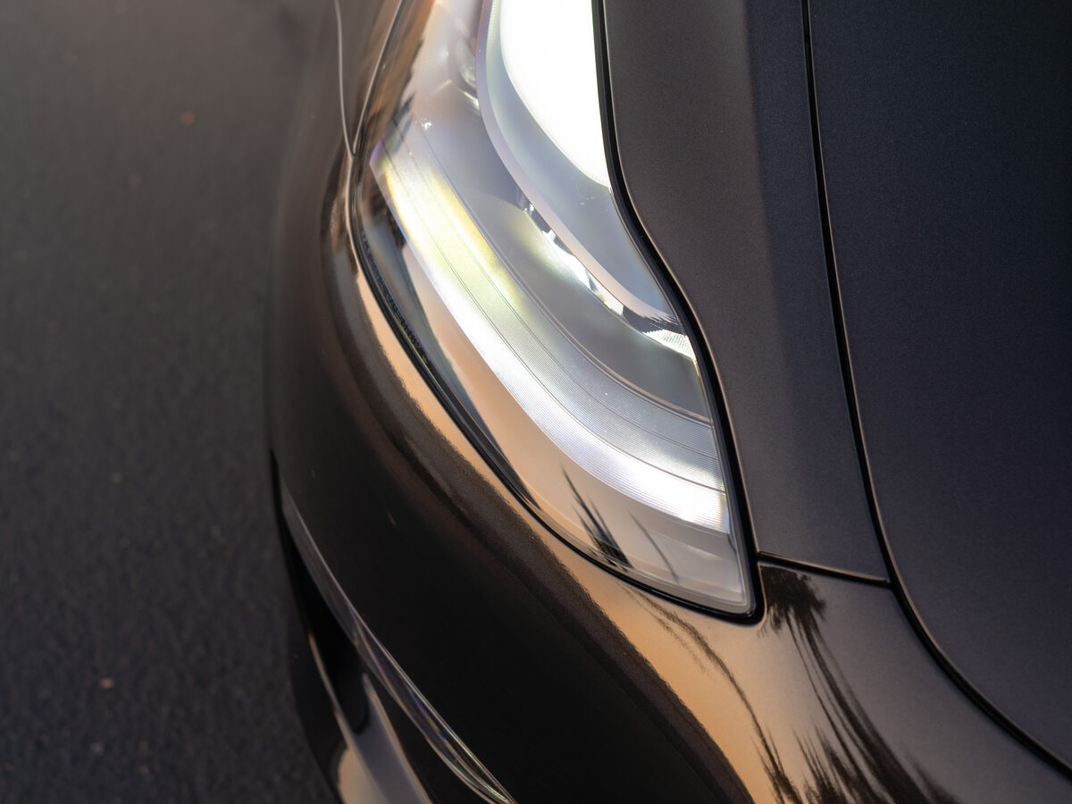 Tesla Model 3 Gloss Metallic Black wrap by SeaWraps