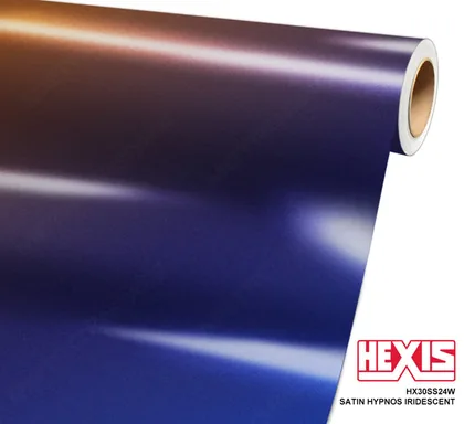 HEXIS Iridescent Special Edition Satin Hypnos (HX30SS24W) vinyl wrap film swatch