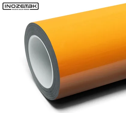 Inozetek Gloss Goldenrod (CN606) vinyl wrap film swatch