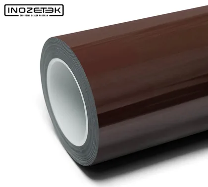 Inozetek Gloss Majestic Brown (CN617) vinyl wrap film swatch