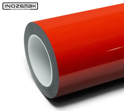 Inozetek Gloss Cochineal (CN618) vinyl wrap film swatch