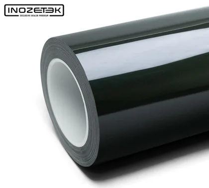 Inozetek Gloss Black Olive (CN621) vinyl wrap film swatch