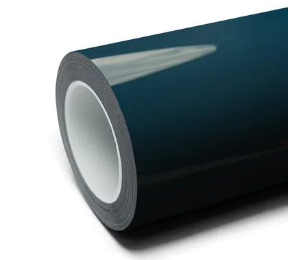 Inozetek Gloss Petrol Blue (DPPF705) color paint protection film swatch