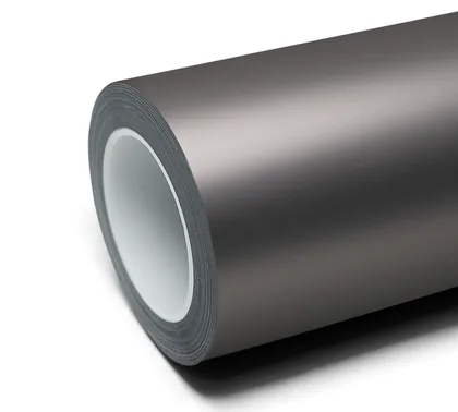 Inozetek Satin Liquid Metallic Silver (DPPF808) color paint protection film swatch
