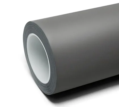 Inozetek Satin Shark Grey (DPPF818) color paint protection film swatch