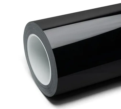 Inozetek Gloss Midnight Black (DPPF909) color paint protection film swatch