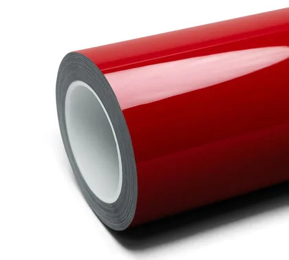 Inozetek Gloss Italia Red (DPPF917) color paint protection film swatch