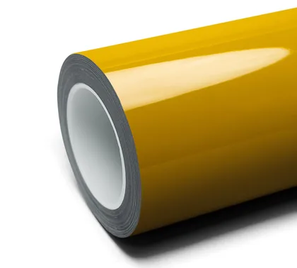Inozetek Gloss Sunflower Yellow (DPPF921) color paint protection film swatch