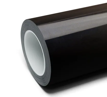 Inozetek Gloss Black Diamond Blue (DPPF925) color paint protection film swatch