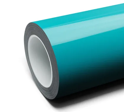 Inozetek Gloss Metallic Turquoise Blue (DPPF936) color paint protection film swatch
