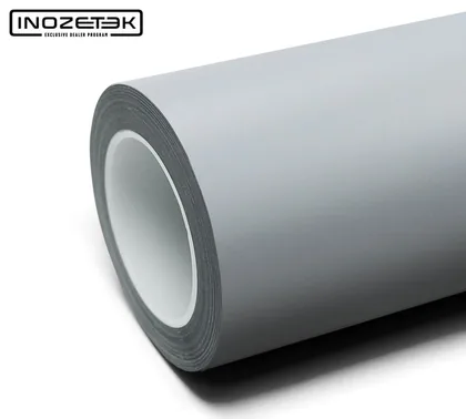 Inozetek Matte Supreme Grey (FM3011) vinyl wrap film swatch