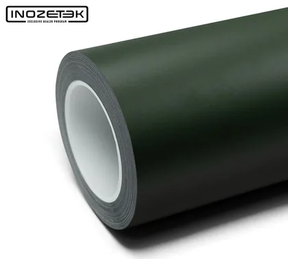 Inozetek Matte Army Green (FM3013) vinyl wrap film swatch
