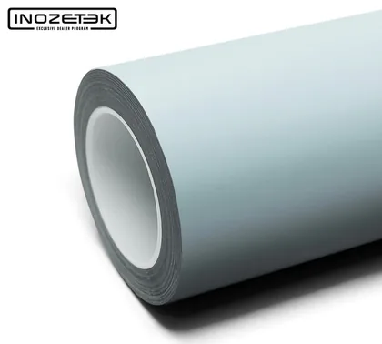 Inozetek Matte Glacier Blue (FM3014) vinyl wrap film swatch