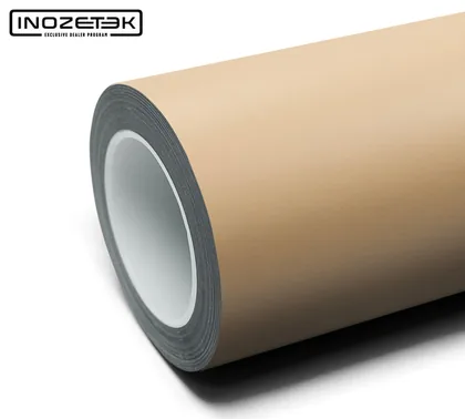 Inozetek Matte Sand (FM3016) vinyl wrap film swatch