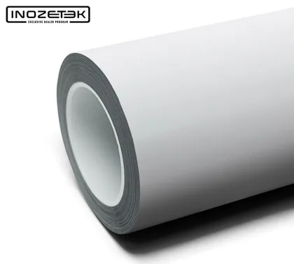 Inozetek Satin White (FS2020) vinyl wrap film swatch