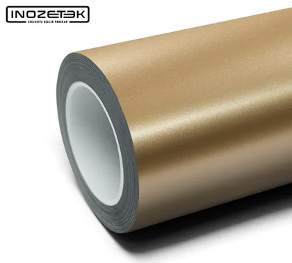 Inozetek Satin Metallic Antique Bronze (FS2027) vinyl wrap film swatch