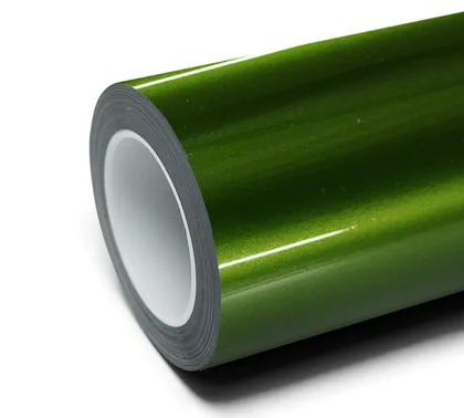 Inozetek Metallic Mamba Green (MSG020) vinyl wrap film swatch