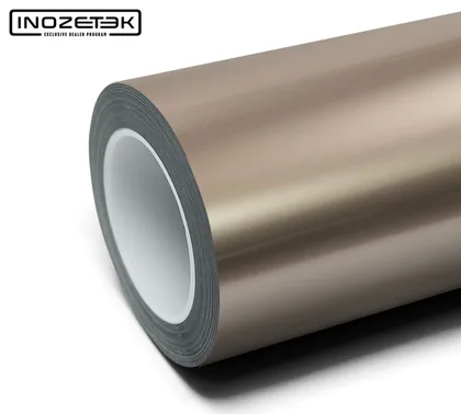 Inozetek Metallic Liquid Metallic Champagne (MSG2908) vinyl wrap film swatch