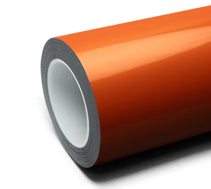Inozetek Pearlescent Marigold Orange (PG034) vinyl wrap film swatch