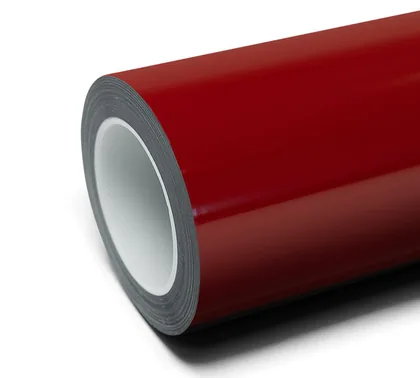 Inozetek Gloss Blood Red (SG006) vinyl wrap film swatch