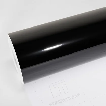 TeckWrap Gloss MirrorBlack Supreme (CG01-Pro+) vinyl wrap film swatch