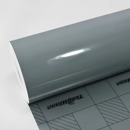 TeckWrap Gloss Amazon grey (CG03-HD) vinyl wrap film swatch