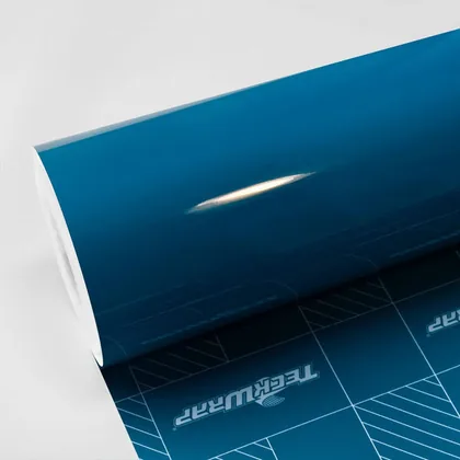 TeckWrap Gloss Avalon Teal (CG33-HD) vinyl wrap film swatch