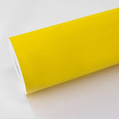 TeckWrap Gloss Louvre Yellow (CG43-HD) vinyl wrap film swatch