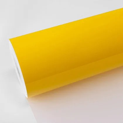 TeckWrap Gloss Sunray Yellow (CG44-HD) vinyl wrap film swatch
