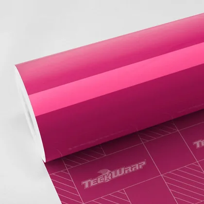 TeckWrap Gloss Berry Red (CG49-HD) vinyl wrap film swatch