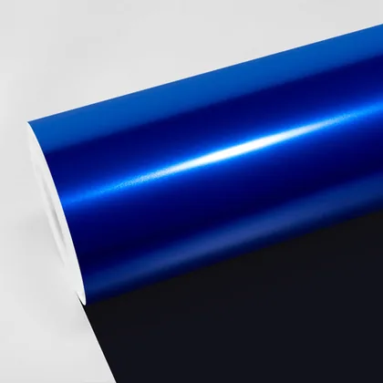 TeckWrap Chrome Indigo (CHM25-HD) vinyl wrap film swatch