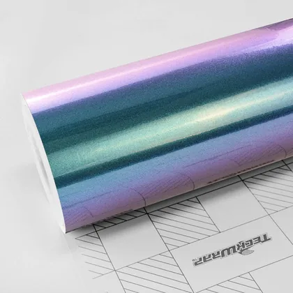 TeckWrap Gloss Purple Blue (CK892G) vinyl wrap film swatch