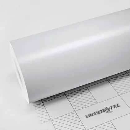 TeckWrap Matte White (CM02) vinyl wrap film swatch