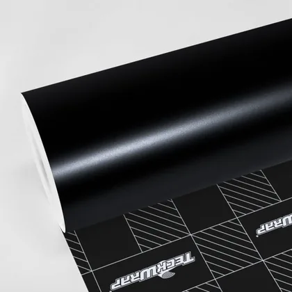 TeckWrap Matte Pearl Black (CM15) vinyl wrap film swatch