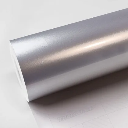 TeckWrap Gloss Super Silver Mist (GAL11-HD) vinyl wrap film swatch