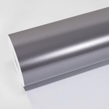 TeckWrap Gloss Atomic Silver (GAL31-HD) vinyl wrap film swatch
