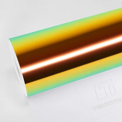 TeckWrap Chrome Ammolite gem (MCH02N) vinyl wrap film swatch