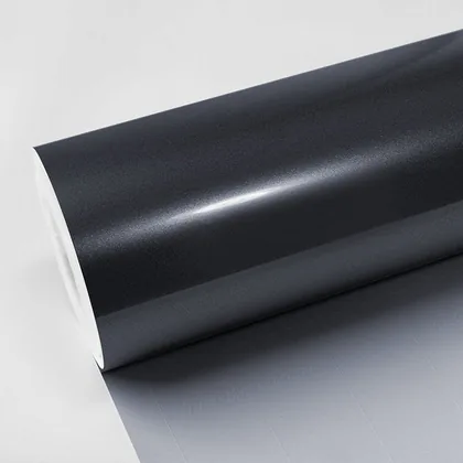 TeckWrap Gloss Dark Platinum (RB12-HD) vinyl wrap film swatch