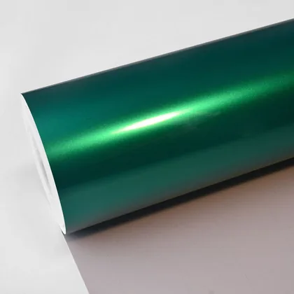 TeckWrap Gloss Ocean Green (RB18-HD) vinyl wrap film swatch