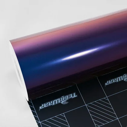 TeckWrap Gloss Violet Sunrise (RD14-HD) vinyl wrap film swatch