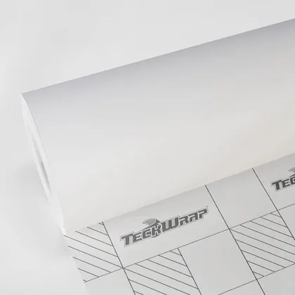 TeckWrap Matte Alaska White (SCM02) vinyl wrap film swatch
