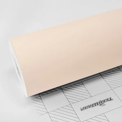 TeckWrap Matte Vanilla Cream (SCM26-R) vinyl wrap film swatch