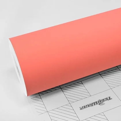 TeckWrap Matte Autumn Blaze (SCM36) vinyl wrap film swatch