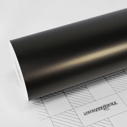 TeckWrap Satin Mineral Grey (SMT01) vinyl wrap film swatch