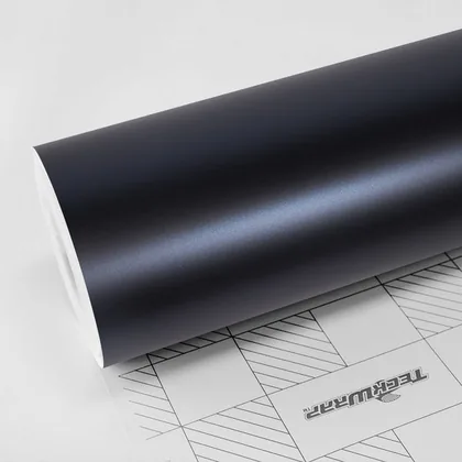 TeckWrap Satin Boysenberry Black (SMT04) vinyl wrap film swatch