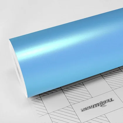 TeckWrap Satin Surf Blue (SMT11) vinyl wrap film swatch