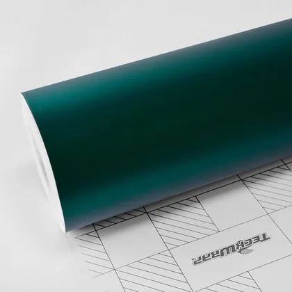 TeckWrap Satin Pine Green (SMT13) vinyl wrap film swatch