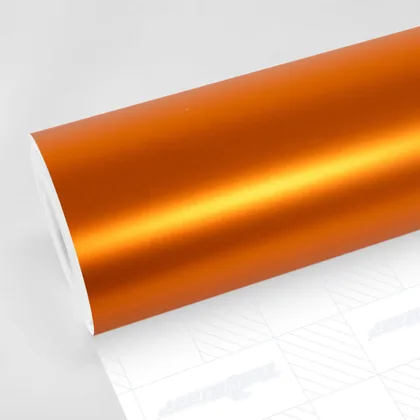 TeckWrap Metallic Copper Orange (SMT17R) vinyl wrap film swatch